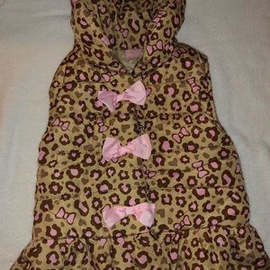 Leopard Puffer Vest